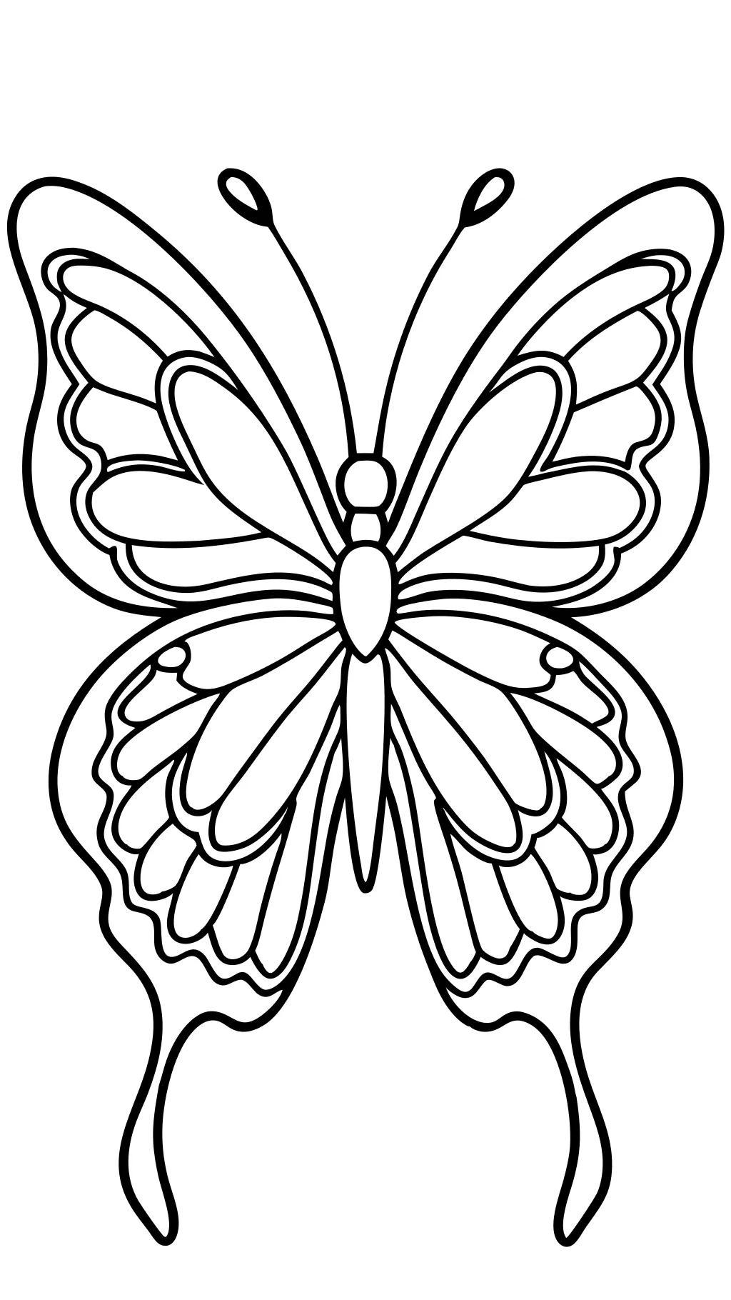 butterfly coloring pages printable free